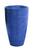 Kit 3 Vasos Planta 65x40+ 80x50+ 45X30 Oval Moderno Polietileno Azul escuro 013