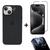 Kit 3em1 Linha Premium Para iPhone 15 - Capa Case + Película 3D Tela + Película De Proteção Câmera Preto