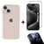 Kit 3em1 Linha Premium Para iPhone 15 - Capa Case + Película 3D Tela + Película De Proteção Câmera Rosa-areia
