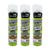 Kit 3x Spray Borracha Líquida Aerosol Hm Impertech 400ml Branco