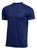 Kit 4 Camisas Plus Size Dry Fit Poliéster Corrida Academia Azul