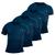 Kit 4 Camiseta Masculina Camisas 100% Algodão Premium Slim Basicas MP Azul marinho