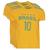 Kit 4 Camisetas Do Brasil Masculina Copa Do Mundo Algodão Amarelo
