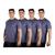 Kit 4 Camisetas Dry Fit Premium Básica Academia Esporte 4 cinzas