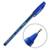 Kit 4 canetas esferográficas azul uso no escritório Azul