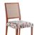 KIT 4 Capas Assento Decorativa Para Cadeira Malha Estampada Elegante Confortável Decorativa Sala Jantar Com Fivela Ajustável Amor-Perfeito-KIT4-CAPA