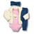 Kit 4 Pçs Conjunto Roupa de Frio Bebê Menina Casaco Polar Tedy com Body Manga Longa Calça e Faixa Inverno Combo c19750 Conjunto jeans blogueirinha