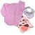 Kit 4 Peças Roupa de Bebê Estilosa e Barato Menino Menina Kit menina