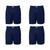 Kit 4 Samba Canção Algodão Lupo 18611-104 Azul marinho