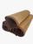 Kit 4 toalhas jogo americana de bambu retangular casual Marrom