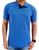 kit 5 camisa polo masculina algodão marca toqref Azul royal