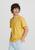 Kit 5 Camisetas Masculinas Básicas Slim Amarelo médio