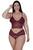 Kit 5 Conjunto Plus Size Caleçon Renda e Cropped  Rendado Lingerie Sexy Sortido