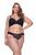 Kit 5 Conjunto Plus Size Nadador Tamanho Grande Sutiã Reforçado Calcinha Fio Duplo Mônica Lingerie Moda Íntima Calçola Cores sortidas