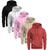 Kit 5 Moletons Liso Basico Blusa De Frio Canguru Confortavel Inverno Preto, Branco, Rosa, Bege, Bordô