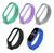 Kit 5 Pulseiras Compativel MB5/MB6 Várias Cores Silicone Super Resistente M5 Premium Preto/Cinza Claro/Azul Royal/Lavanda/Verde Água