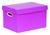 Kit 6 Caixas Organizadoras Prontobox 36,5 L Várias Cores Rosa