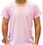 Kit 6 Camiseta Basica Juvenil Infantil Menino Menina 100% algodão Rosa