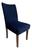 Kit 6 Capas P/ Cadeiras Jantar Malha C/elástico Varias Cores Azul escuro