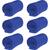 Kit 6 Cobertor Casal Manta Microfibra Celta Lisos Cobertores Mantas Atacado Doação Hotel Pousada Azul