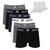 Kit 6 Cueca Boxer Polo Wear Microfibra Sortido + 3 Meias M10 Sortido