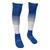 Kit 6 Meião Futebol Hensou Profissional Degrade Azul royal, Branco