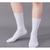 Kit 6 meias algodão masculina lisa cano alto sport Cor sortidas
