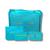 Kit 6 Organizador De Mala Necessaire Bagagem De Viagem Em Nylon - Made Basics Azul