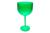 Kit 6 Taças de Gin Acrílico Colorido Cristal e Sólido 550 ml Verde escuro