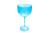 Kit 6 Taças de Gin Acrílico Colorido Cristal e Sólido 550 ml Azul bebê