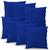 Kit 7 Capas de Almofada Suede Decoração Sala Premium 40x40 Azul