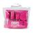 Kit 7 Porta Frascos Viagem Organizador Mala Mão Bolsa Necessaire Shampoo Creme Perfume Cuidado Pessoal Pink