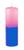 Kit 7 Velas Votivas de 7 Dias Parafina Pura - Várias Cores Rosa e Azul
