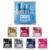 Kit 9 Porta Frascos Viagem Shampoo Creme Perfume Organizador Mala Mão Bolsa Necessaire Resistente Leve Prático Reutilizável Celeste