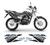 Kit Adesivos Moto Yamaha Crosser Xtz 150 2014 A 2021  R06 Preto-azul