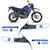 Kit Adesivos Yamaha Xt 660r 2013 + Emblemas Resinados Moto azul