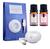 Kit Aparelho Aromatizador Elétrico Usb Porcelana Notebook Pc Escritorio Via Aroma + 2 Essencia Branco, Lavanda, Francesa