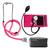 Kit Aparelho De Medir Pressão + Esteto Rappaport Pamed Cores Rosa