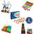 Kit Atividades 05 Brinquedos Pedagógicos Educativos Em Madeira - Primeira Infância TDAH Kit bincando letras 36pç