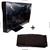 Kit Atx Capa Para Teclado de Computador Monitor Full HD 20" 21" 22" Polegadas Resistente Poeira Água Preto