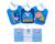 Kit babadores+paninhos de boca peppa pig 06-peças algodão incomfral Gorge, Azul