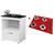 Kit Balcão Cooktop 1 Porta Br C/fogão Cooktop 4 Bocas BRANCO