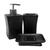 Kit Banheiro Lavabo Basic Premium Com 3 Peças PRB01106 Preto