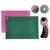 Kit Base de Corte Placa Apoio Para Mesa A2 60x45cm Cortador de Tecido 45mm + 1 lamina de Reposição Base Verde e Rosa Cl45r