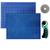 Kit Base Placa de Cortar Tecido Papel Apoio de Mesa A2 45 x 60 + Cortador Disco 45mm + 1 Lamina de Reposição Base Azul Cortador CL Tiffany