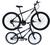 Kit Bicicleta Infantil Aro 20 Fast e Bicicleta Aro 29 Altis 18 Marchas V-Brake - Xnova Preto
