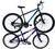 Kit Bicicleta Infantil Aro 20 Fast e Bicicleta Aro 29 Altis 18 Marchas V-Brake - Xnova Azul