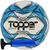 Kit Bola Topper Slick Society Tech Fusion Impermeável + Bomba Branco, Azul