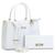 Kit Bolsa Tote Lorena + Carteira Selten Branco