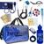 Kit Bolsa Transparente Aparelho de Pressão Aneroide Esteto Enfermagem AZUL